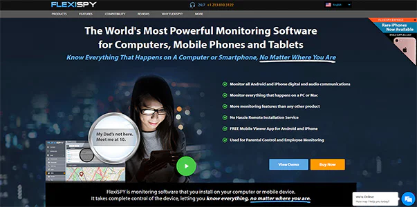 FlexiSPY phone tracker review