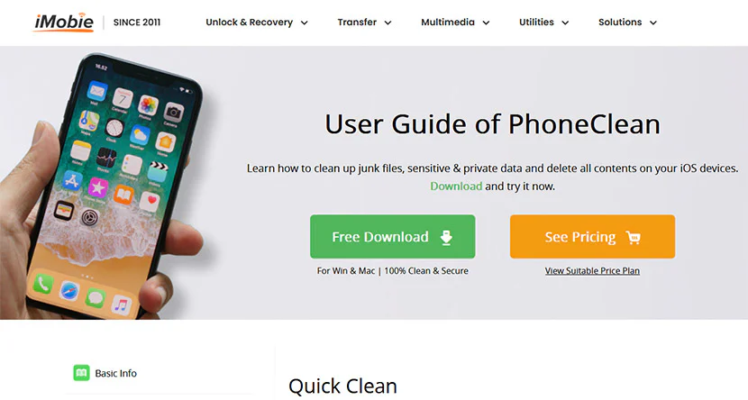 imobiePhoneClean PRO reviews
